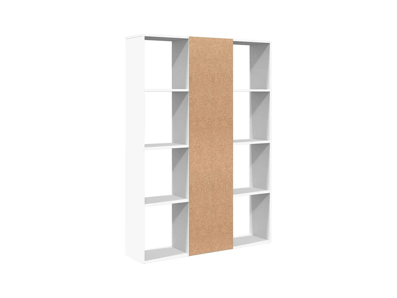 Divisorio/libreria Bianco 100x24x140 cm