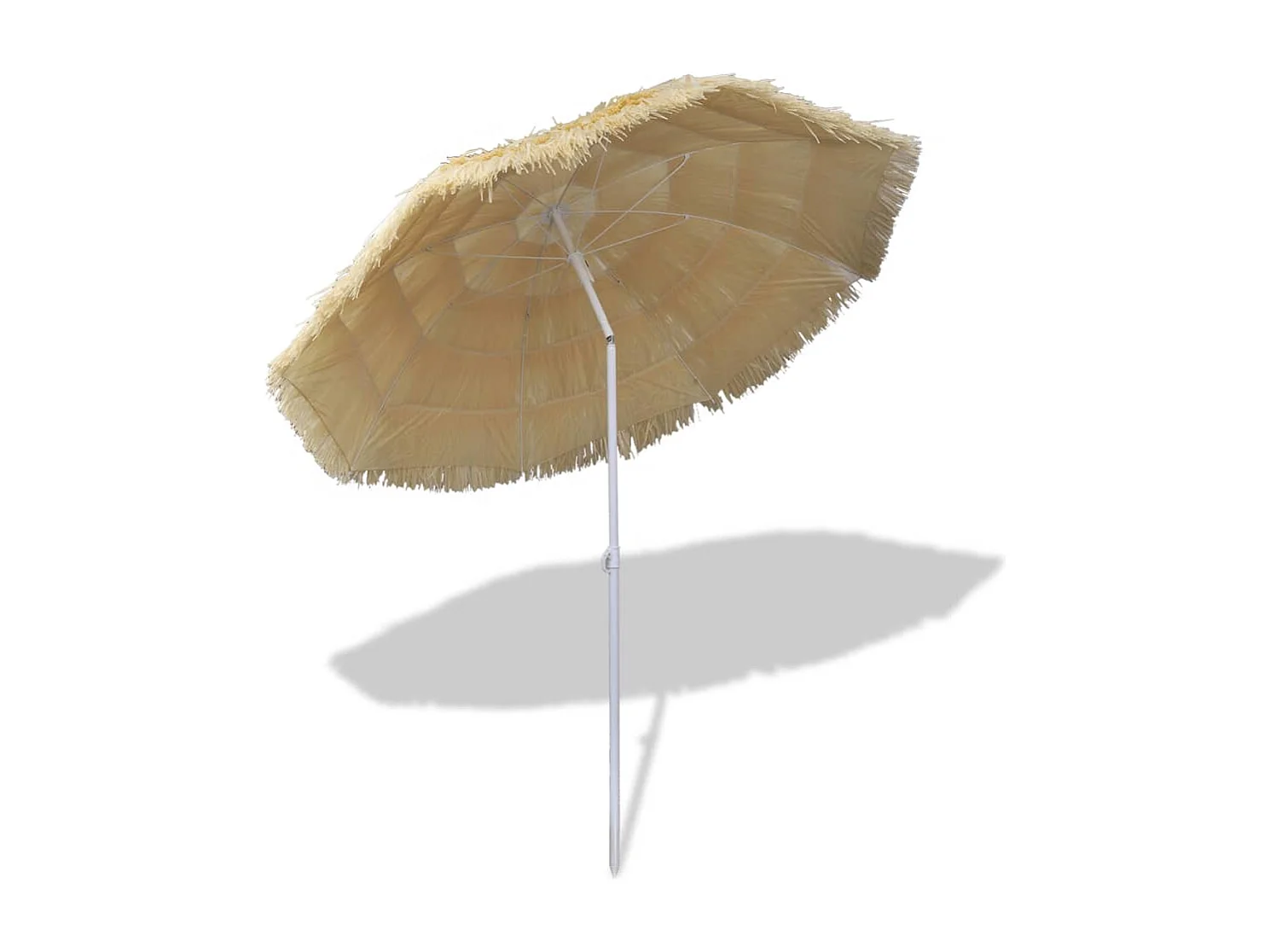Parasol de plage inclinable style Hawaii