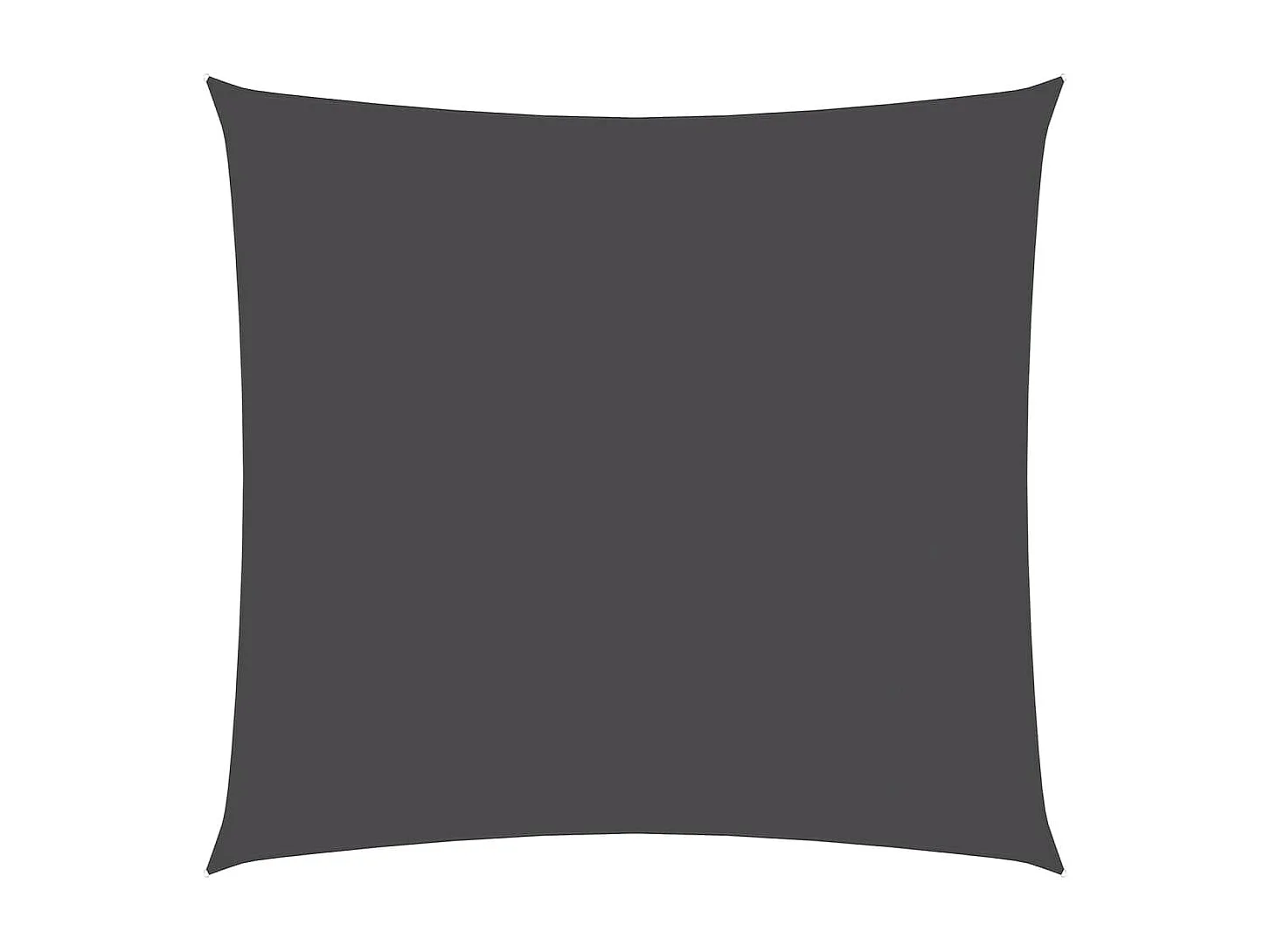 Vierkante Oxford stoffen parasol 3x3 m antraciet