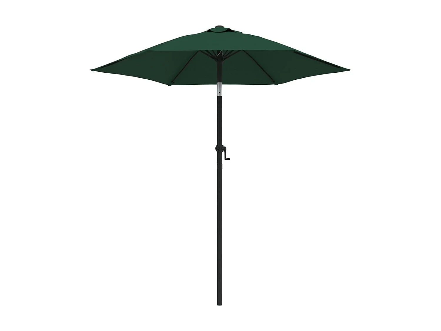 Parasol Groen 200x224 cm Aluminium