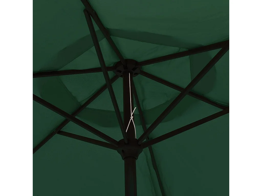Parasol Groen 200x224 cm Aluminium