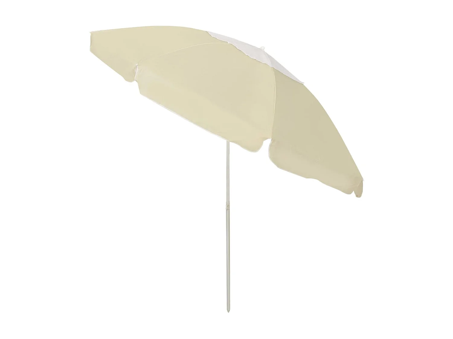 240 cm zandgele strandparasol