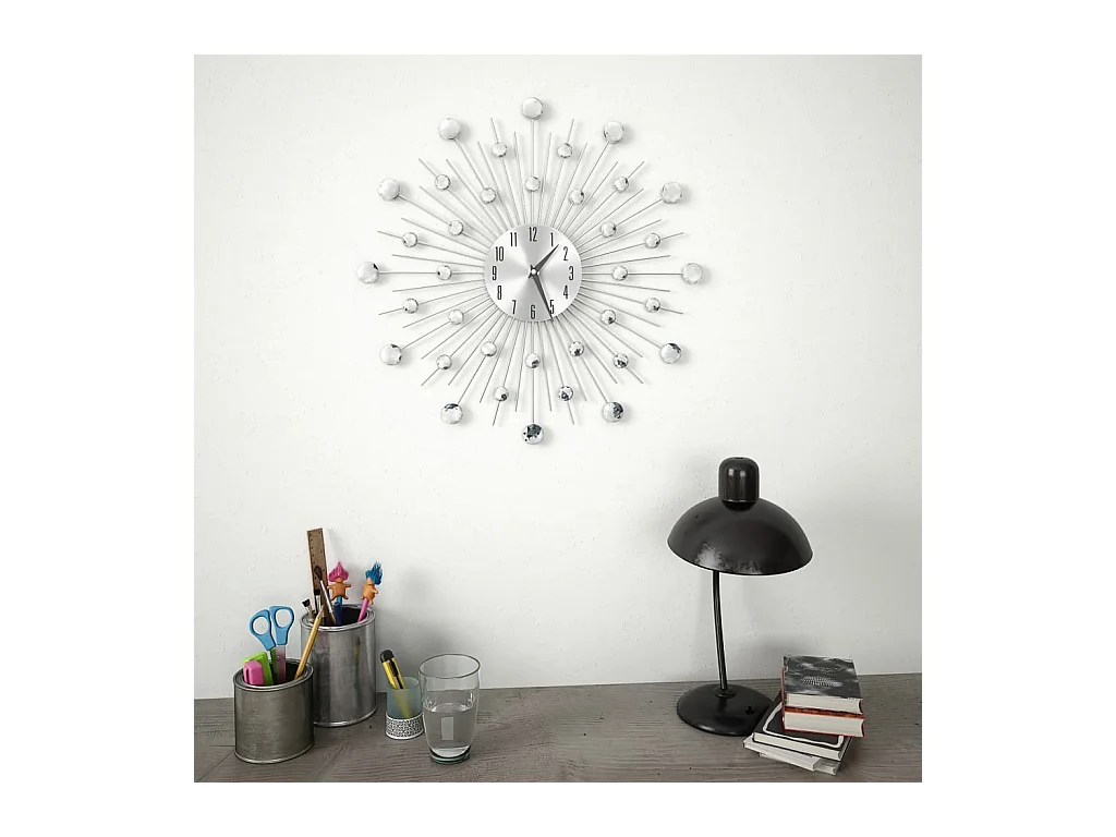 Wandklok met quartz uurwerk Modern design 50 cm