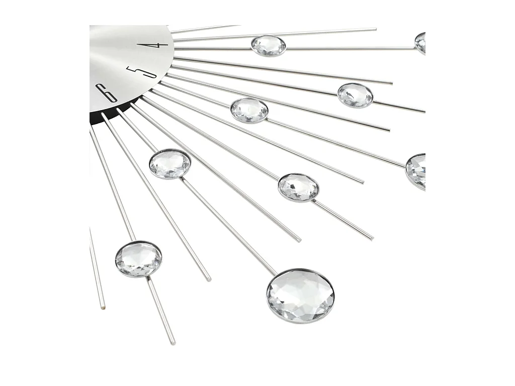 Wandklok met quartz uurwerk Modern design 50 cm