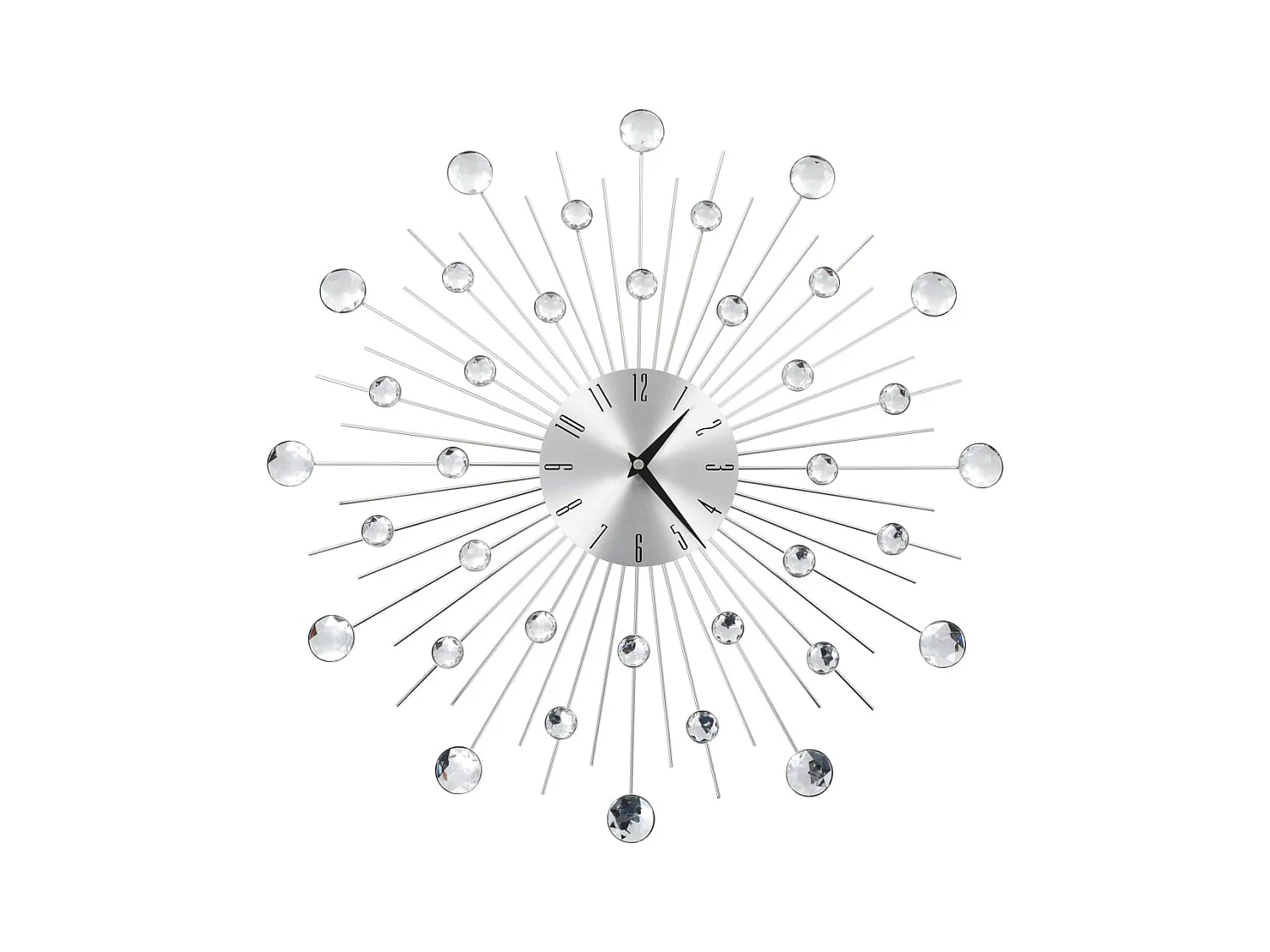 Horloge murale avec mouvement à quartz Design moderne 50 cm