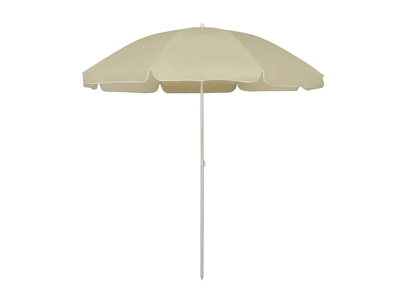 240 cm zandgele strandparasol
