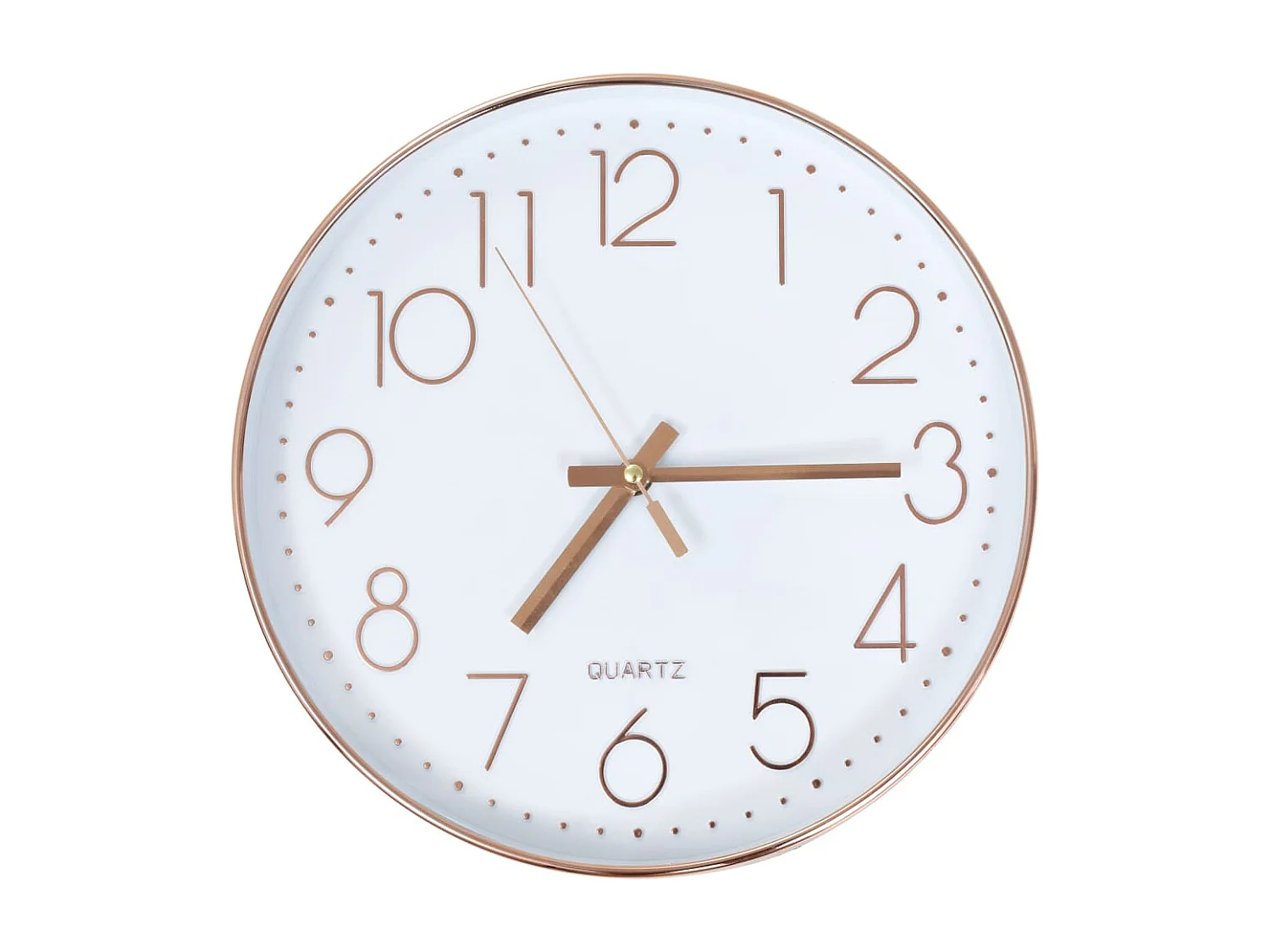 Horloge murale 30 cm Or rosé