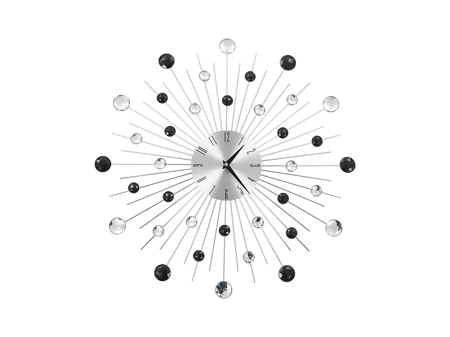 Horloge murale avec mouvement à quartz Design moderne 50 cm