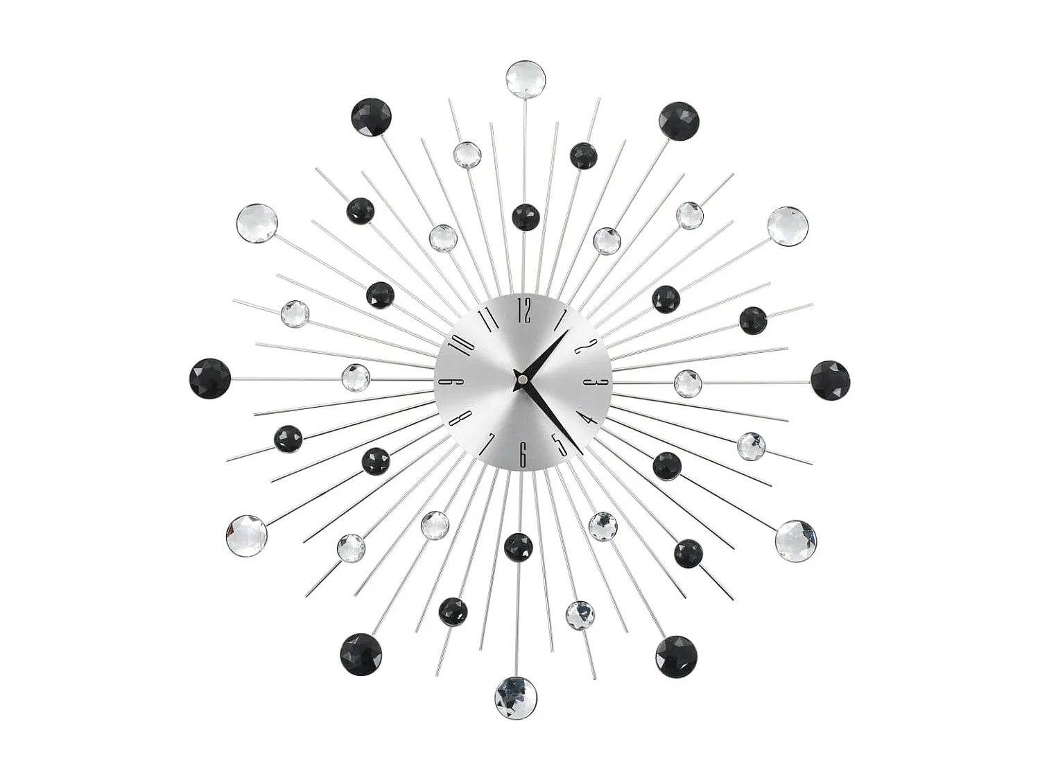 Reloj de pared con movimiento de cuarzo Diseño moderno 50 cm