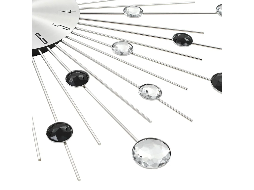 Reloj de pared con movimiento de cuarzo Diseño moderno 50 cm