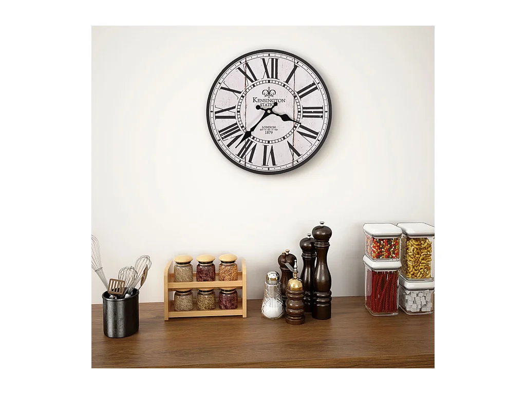 Vintage Londense wandklok 30 cm