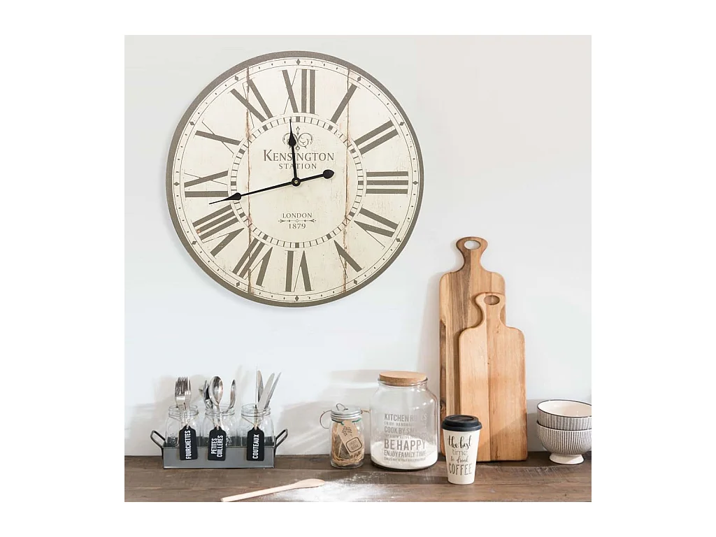 Horloge murale vintage Londres 60 cm