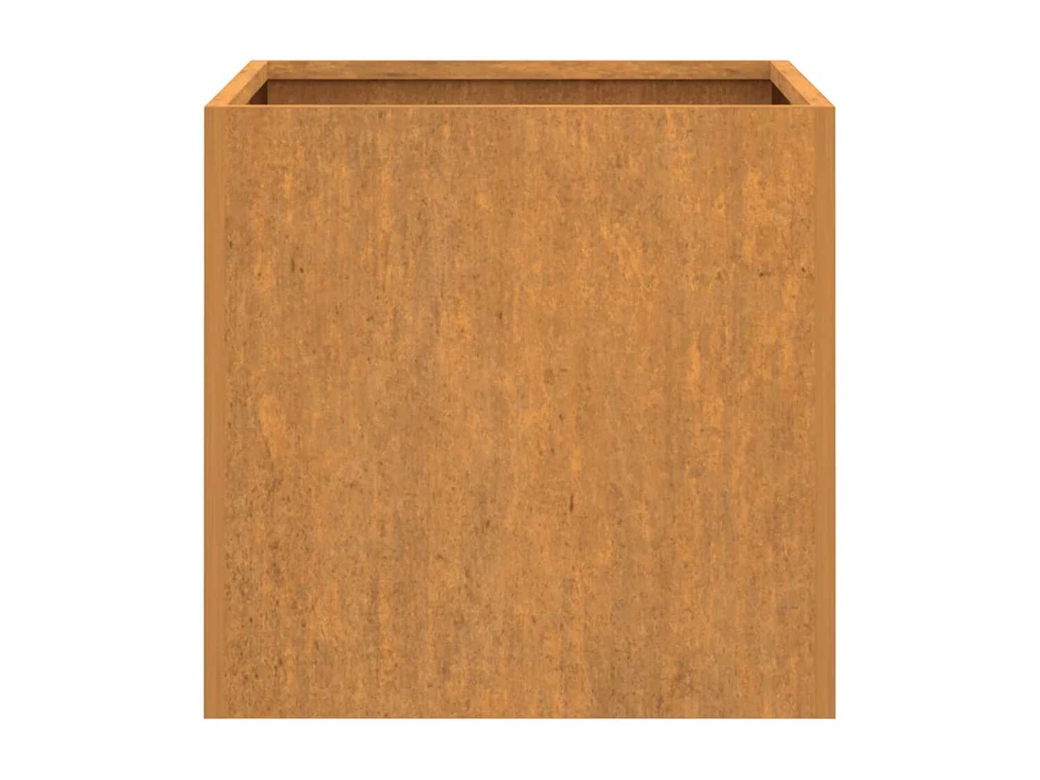 Jardinières 2 pcs 32x30x29 cm acier corten