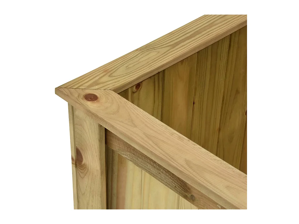 Jardinière surélevée 100x50x50 cm Bois de pin imprégné