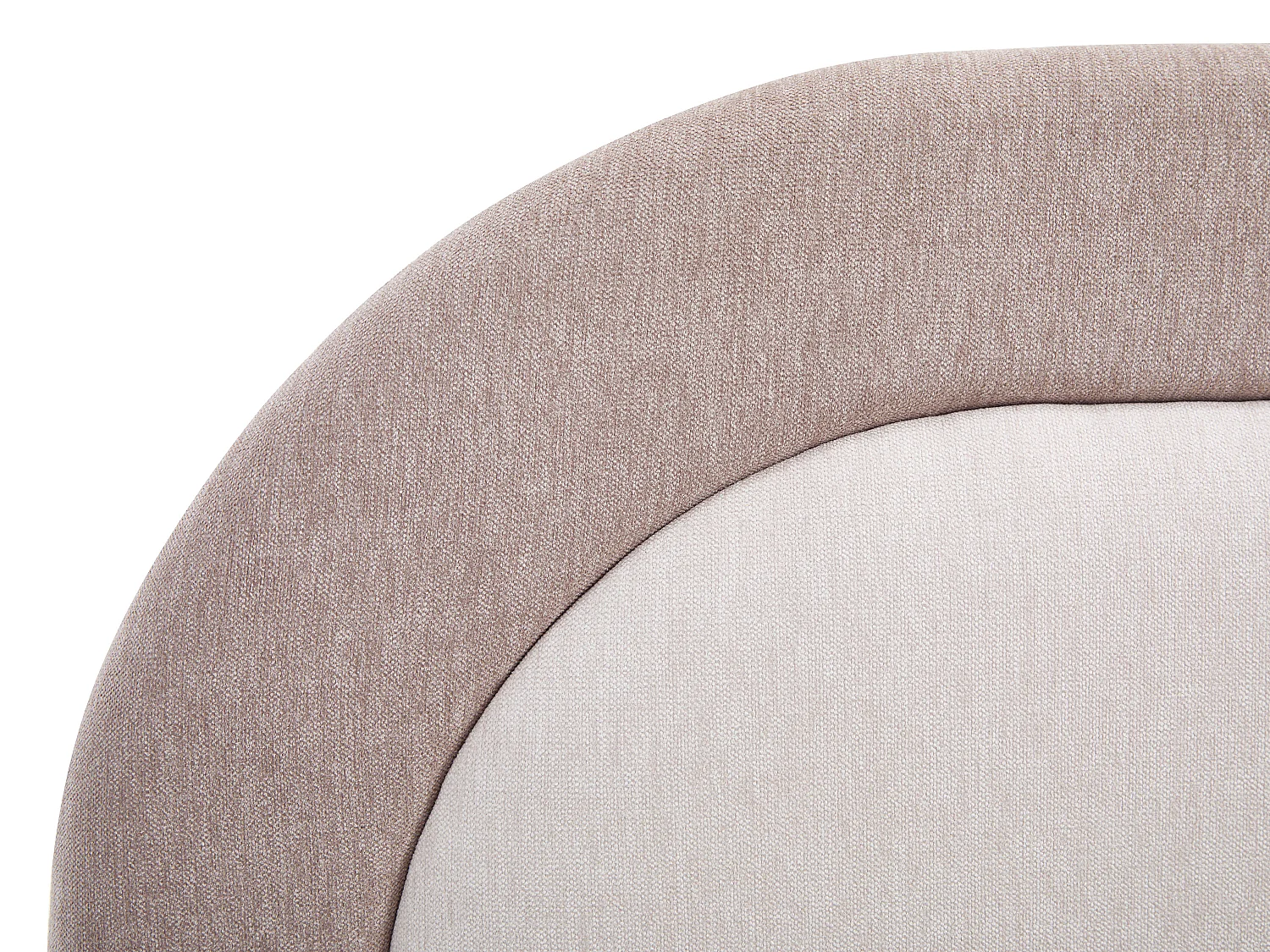 Lit coffre 90 x 190 cm – Tissu – Taupe et Beige - IDONO