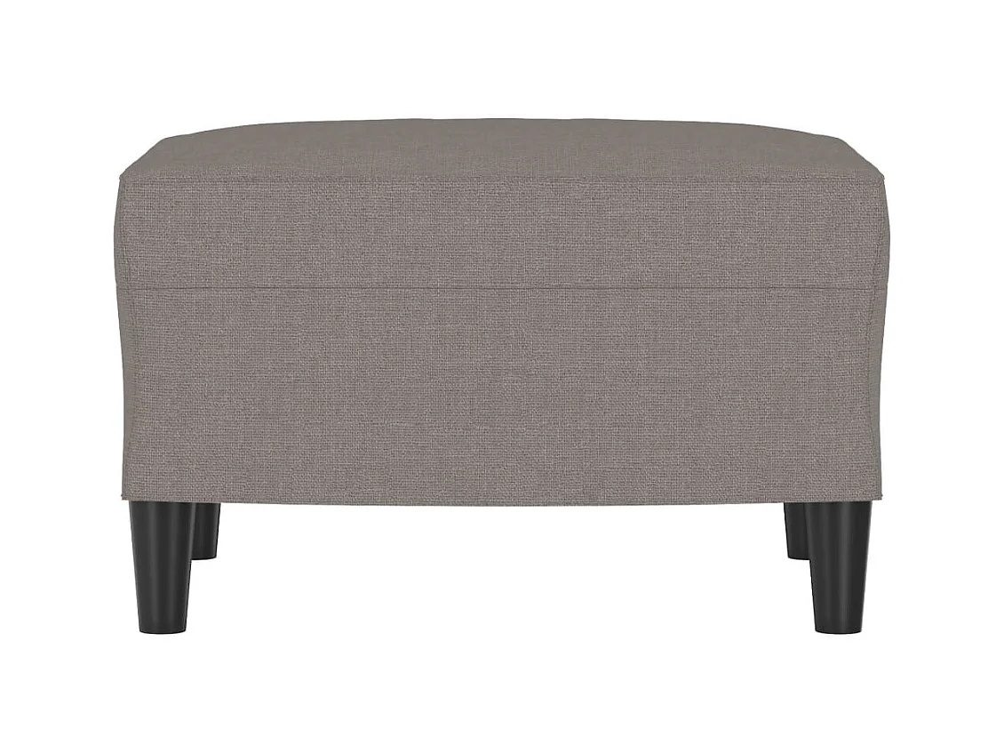 Repose-pied Taupe 60x50x41 cm Tissu FR874224