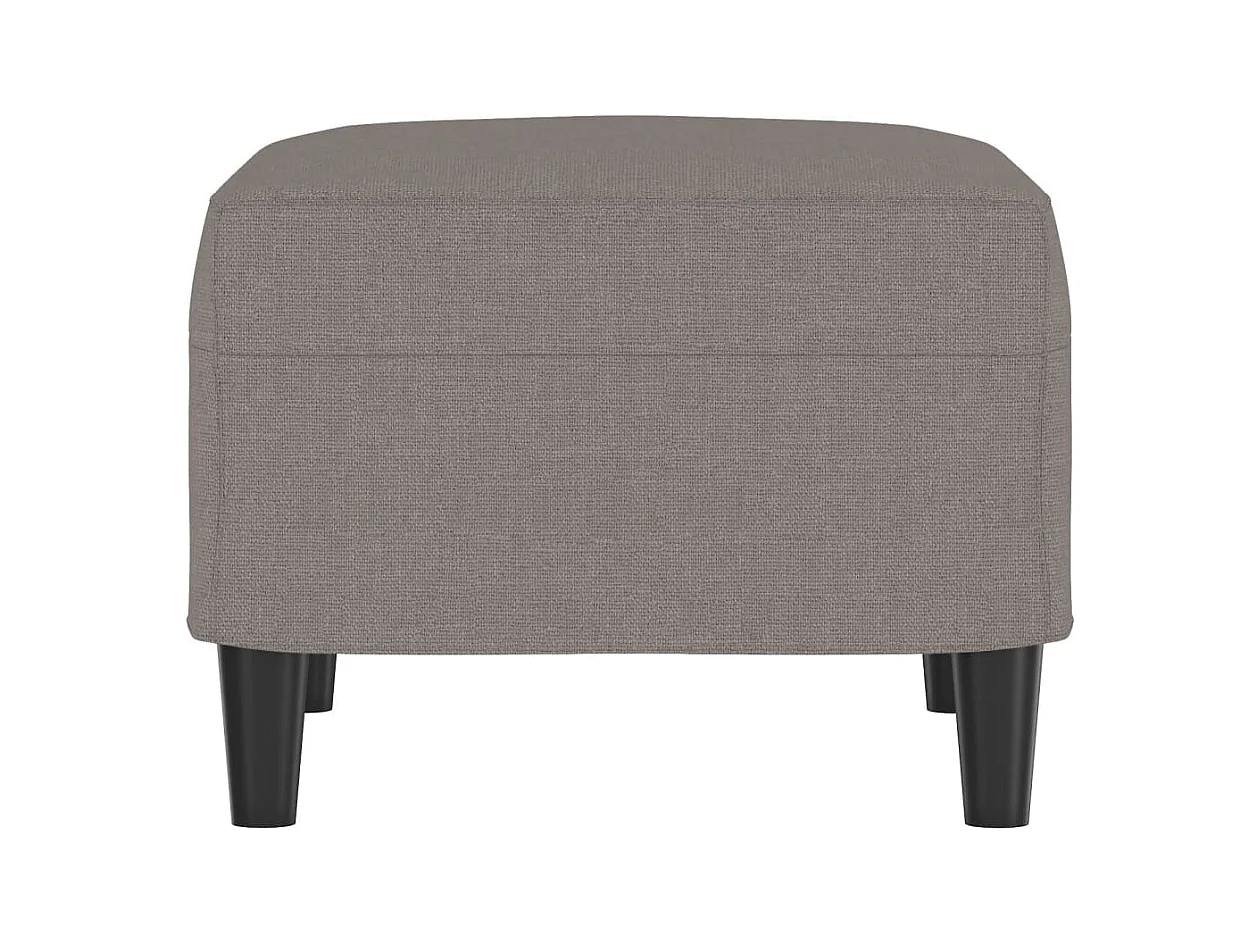 Repose-pied Taupe 60x50x41 cm Tissu FR874224