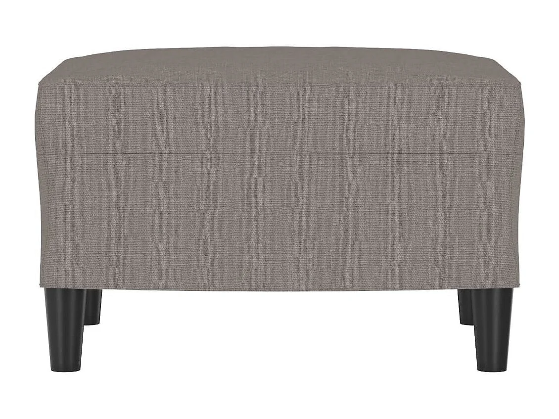 Repose-pied Taupe 60x50x41 cm Tissu FR874224