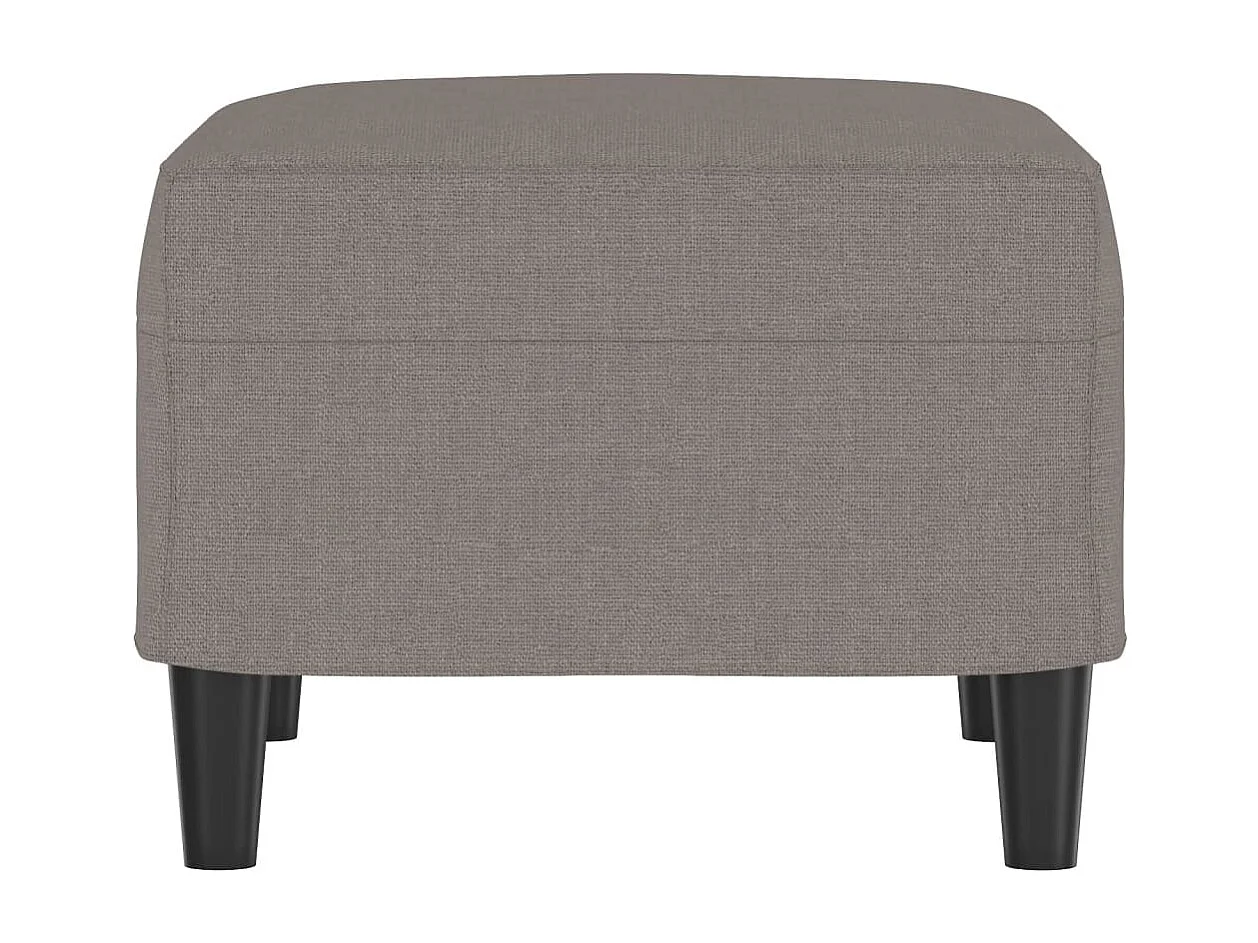 Repose-pied Taupe 60x50x41 cm Tissu FR874224