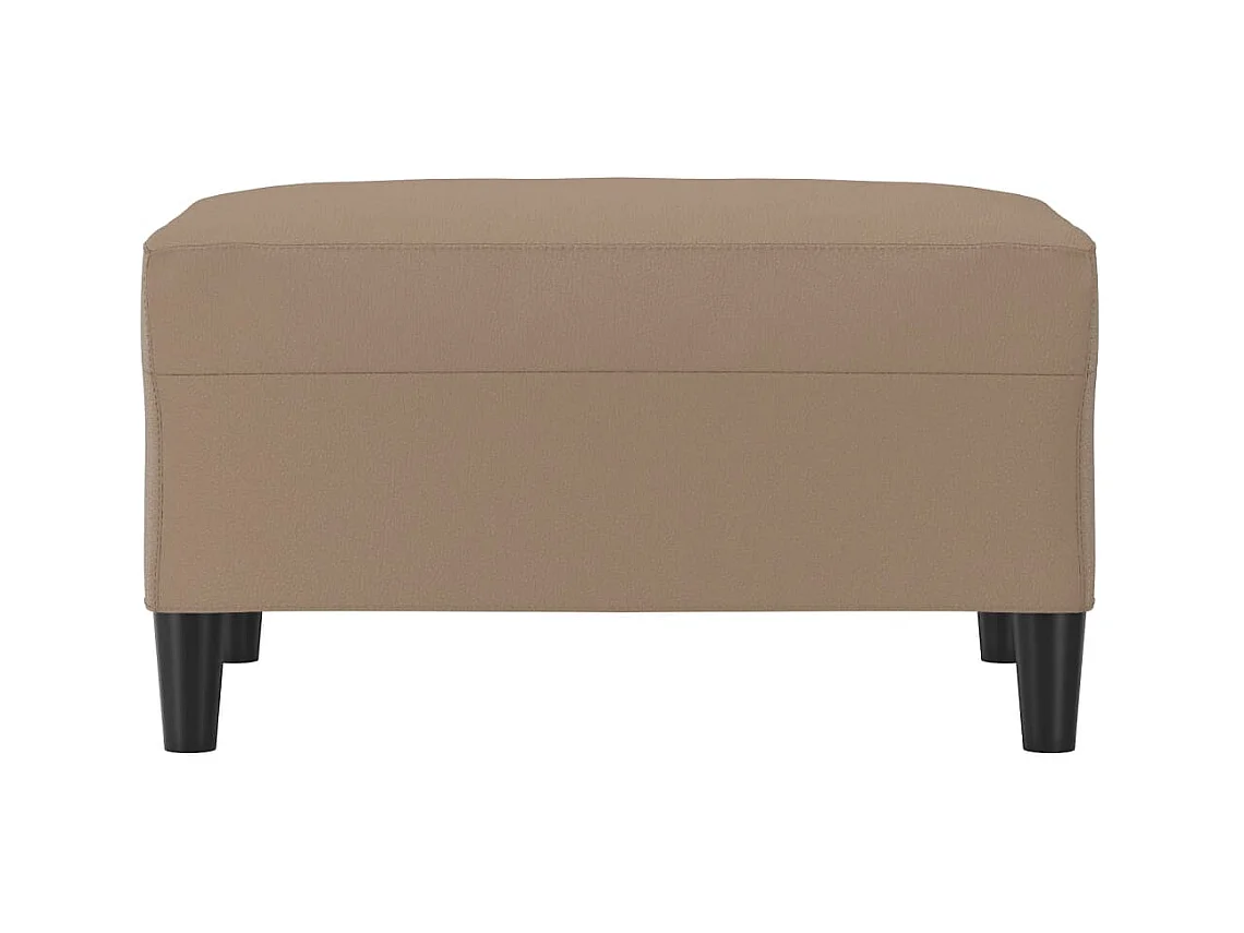 Repose-pied Cappuccino 70x55x41 cm Similicuir FR805397