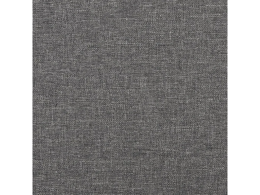 Reposapiés tela y cuero sintético gris claro 45x29,5x35 cm ES174705