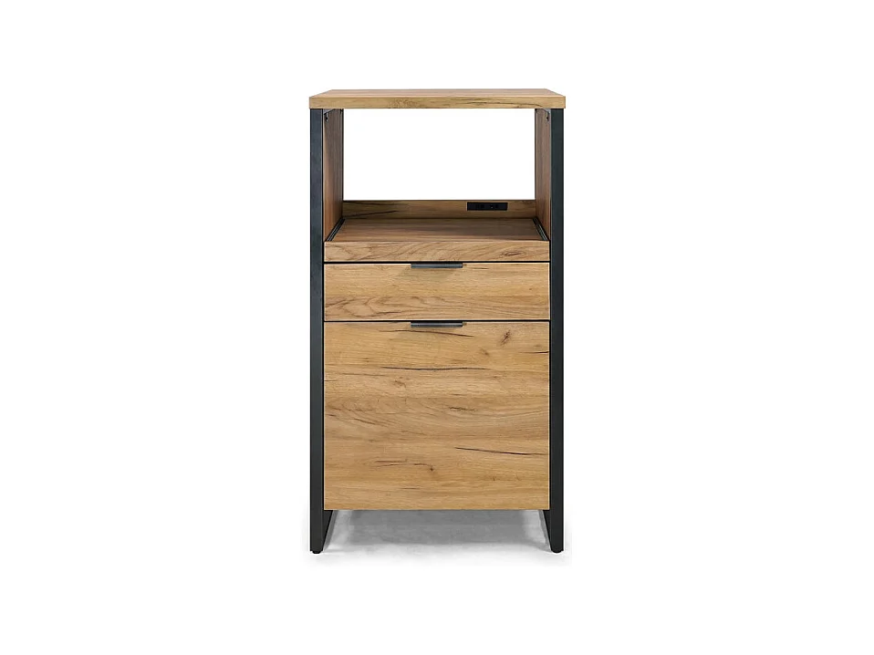 Meuble de cuisine plateau coulissant + tiroir + porte Ron