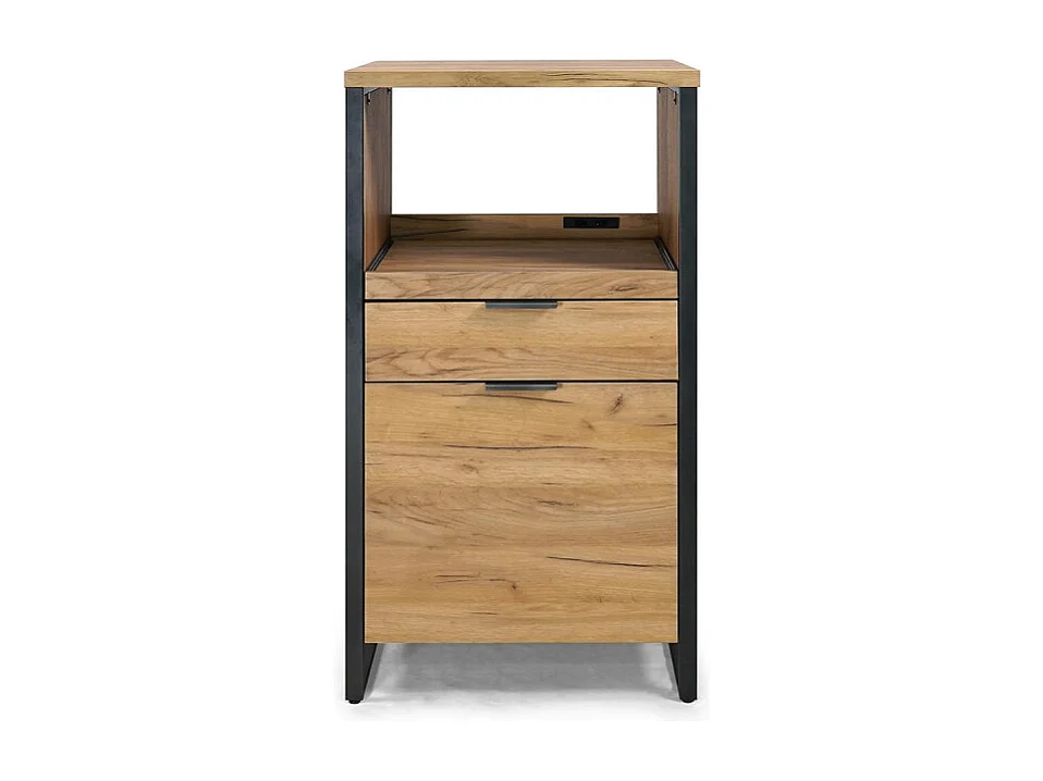 Meuble de cuisine plateau coulissant + tiroir + porte Ron