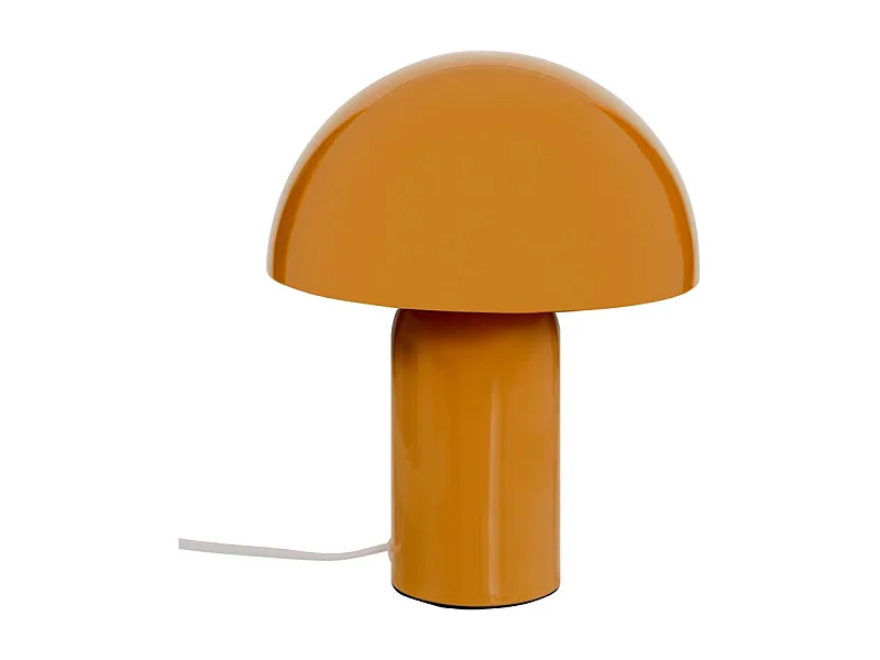 Lampe à Poser Champignon "Lito" 24cm Ocre