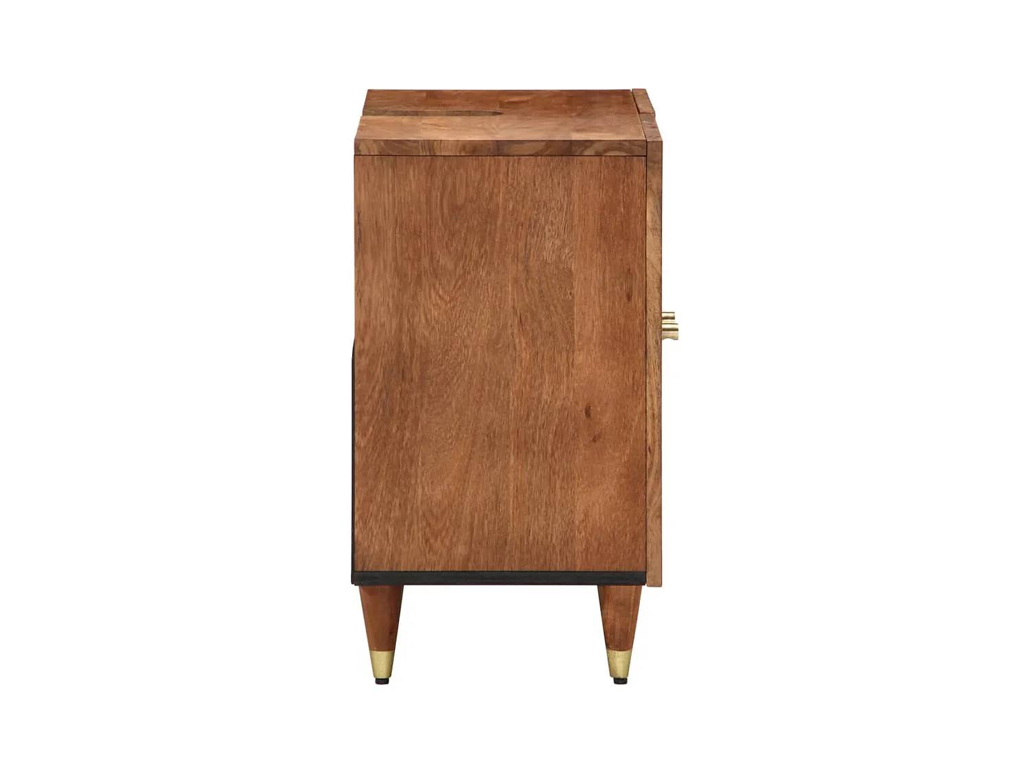 Armoire lavabo de salle de bain bois massif de manguier FR555346