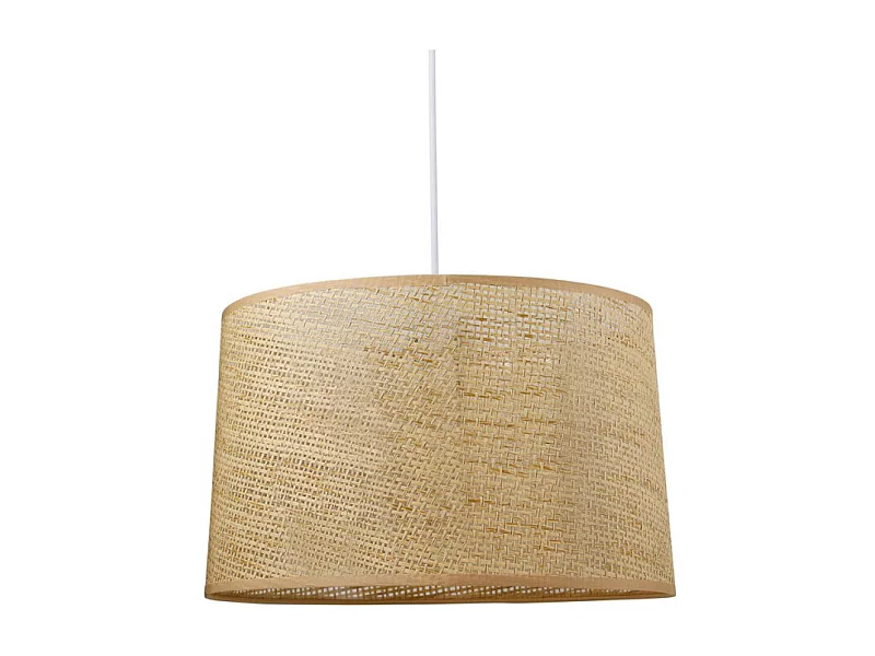 Suspension D35 naturelle effet rotin Ostaria