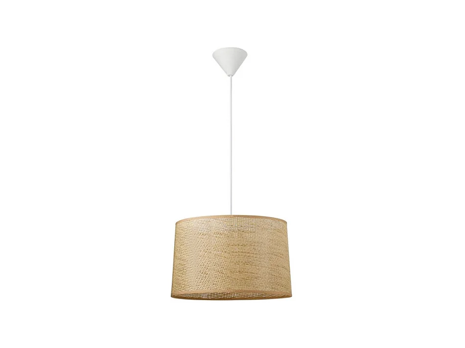 Suspension D35 naturelle effet rotin Ostaria