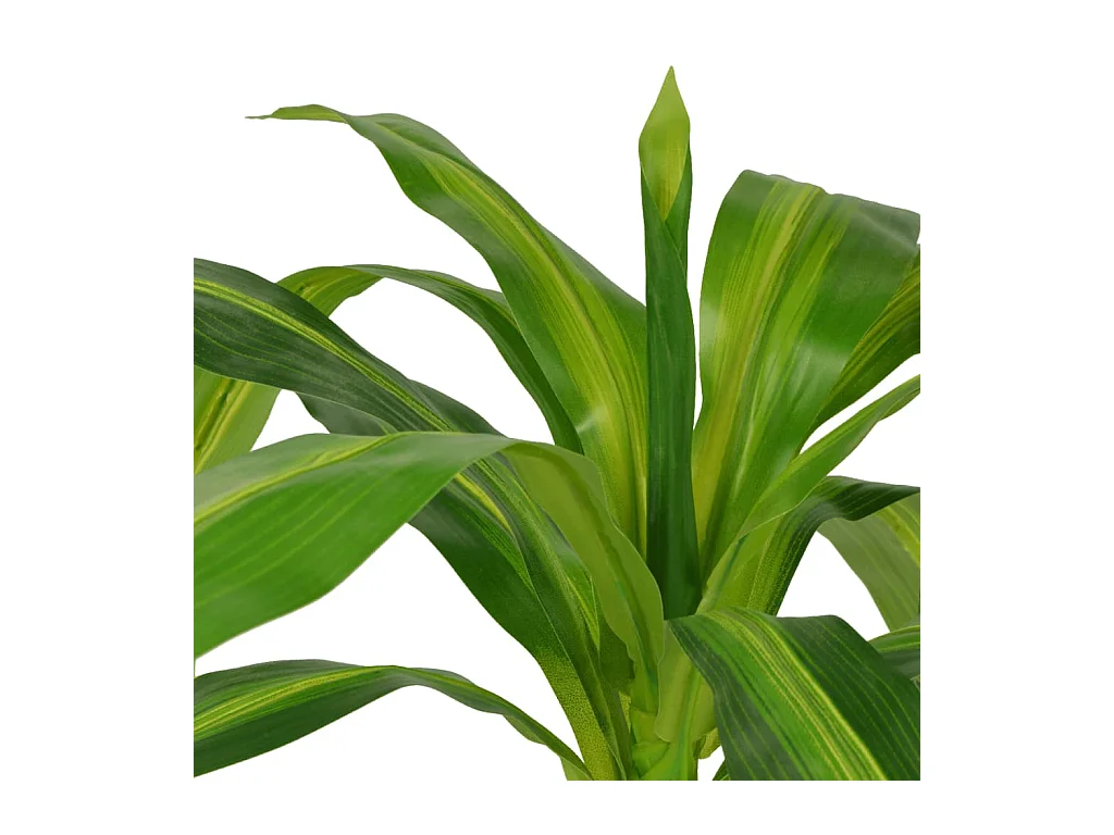 Planta de drácena artificial con maceta 100 cm verde ES223240
