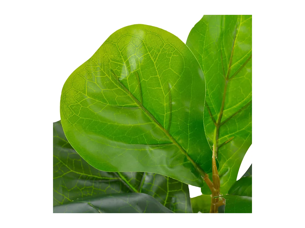 Plante artificielle avec pot Feuilles de figuier Vert 45 cm FR867589