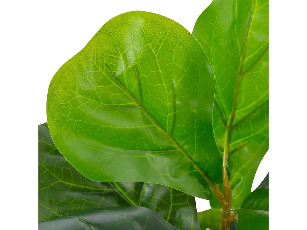 Plante artificielle avec pot Feuilles de figuier Vert 45 cm FR867589
