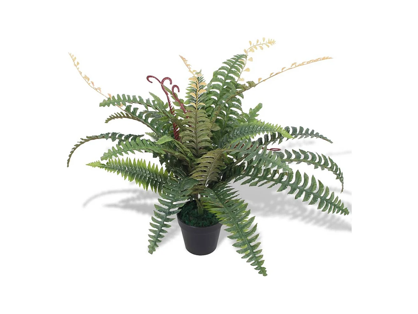 Plante artificielle avec pot Fougère 60 cm Vert FR517097