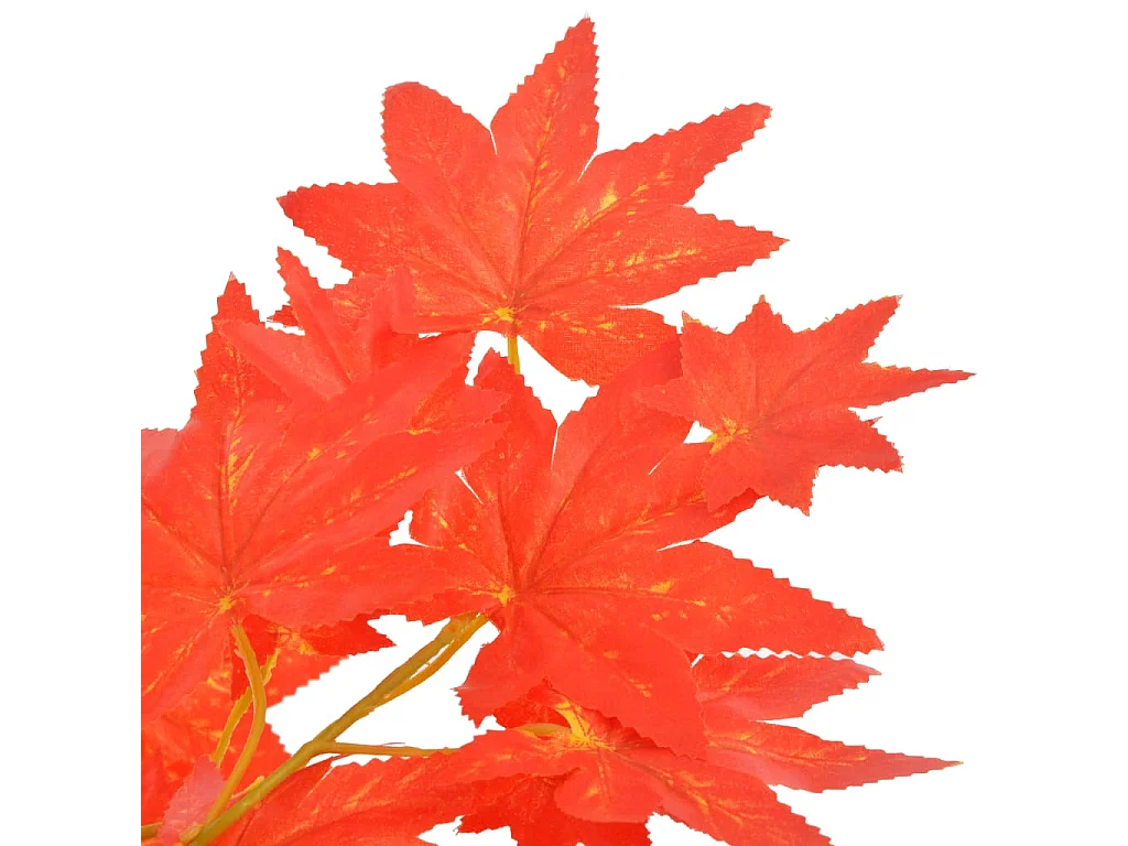 Planta artificial árbol de arce con macetero rojo 120 cm ES635453