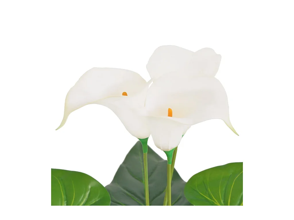Plante artificielle avec pot Lis Calla 45 cm Blanc FR328315