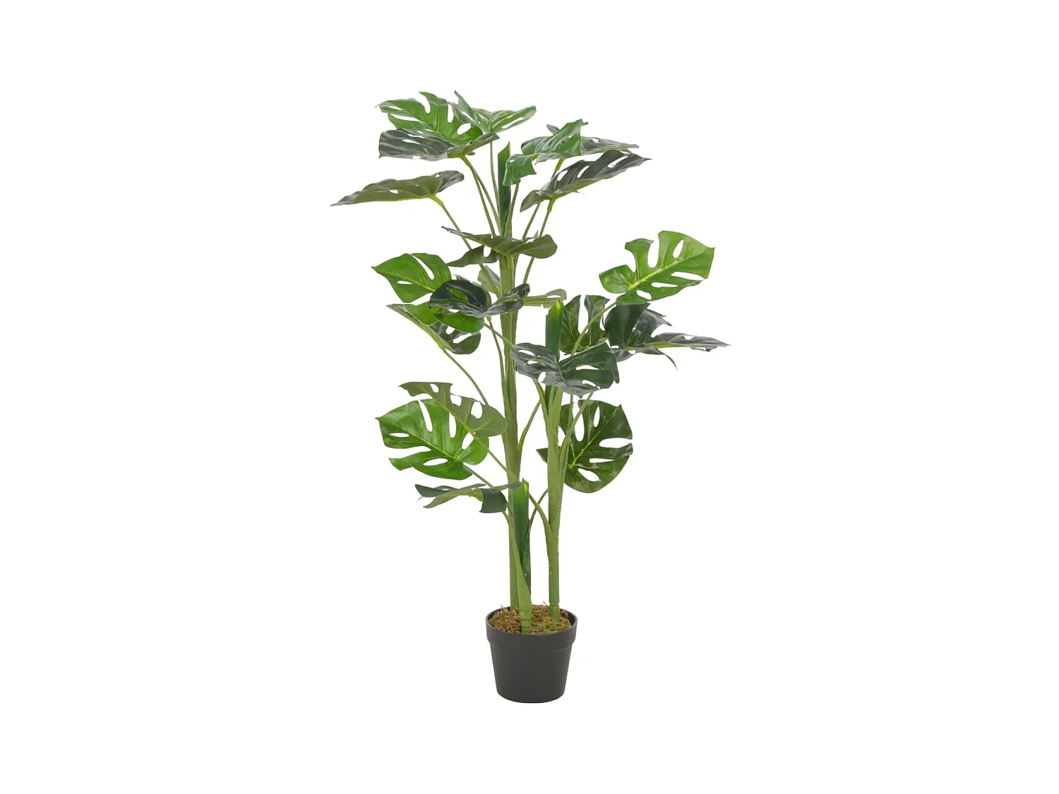 Planta artificial monstera con maceta 100 cm verde ES309786