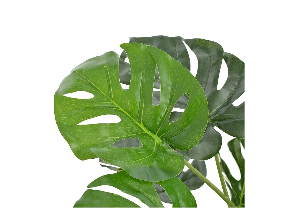 Planta artificial monstera con maceta 100 cm verde ES309786