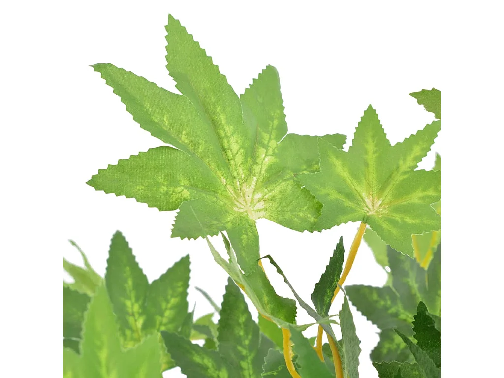 Planta artificial árbol de arce con macetero verde 120 cm ES248080