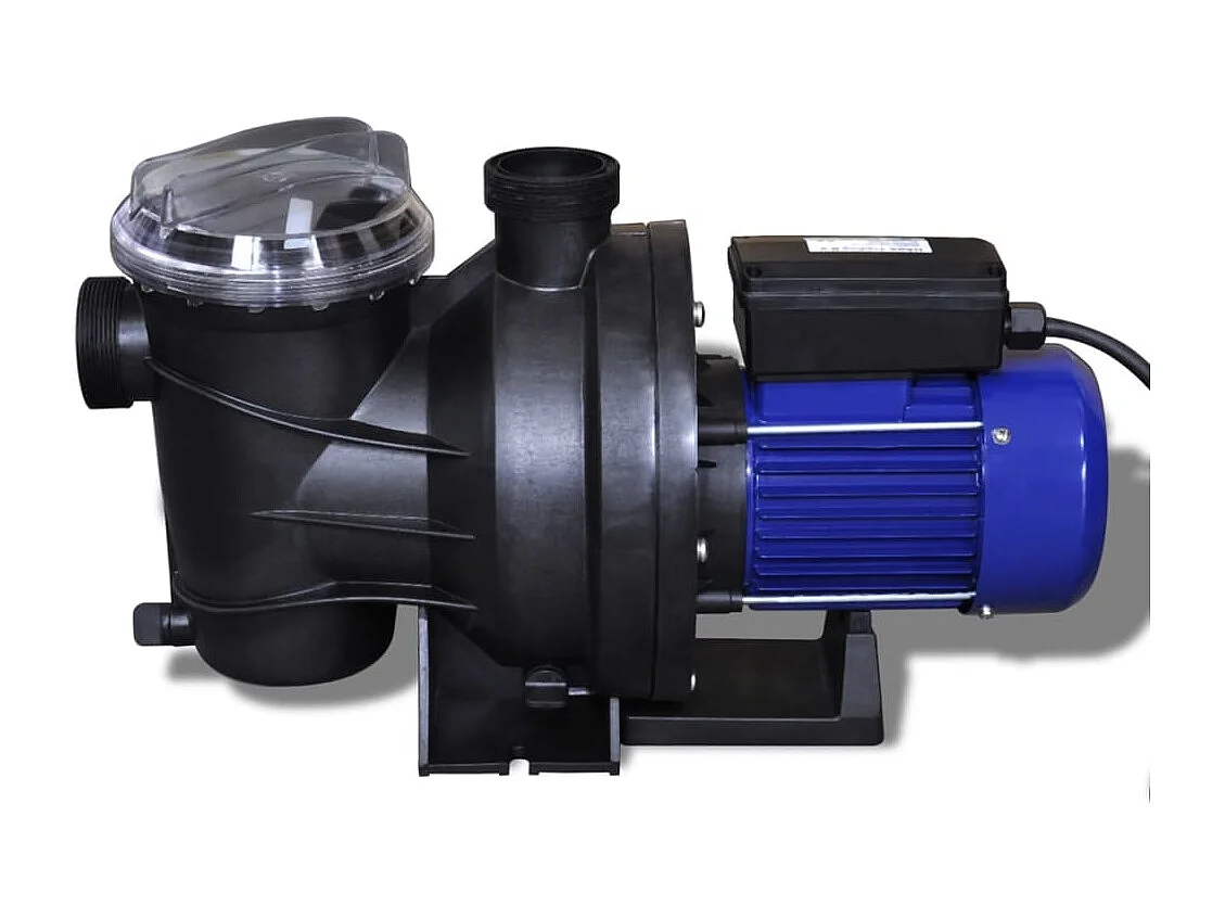 Pompe électrique de piscine 800 W Bleu FR284529