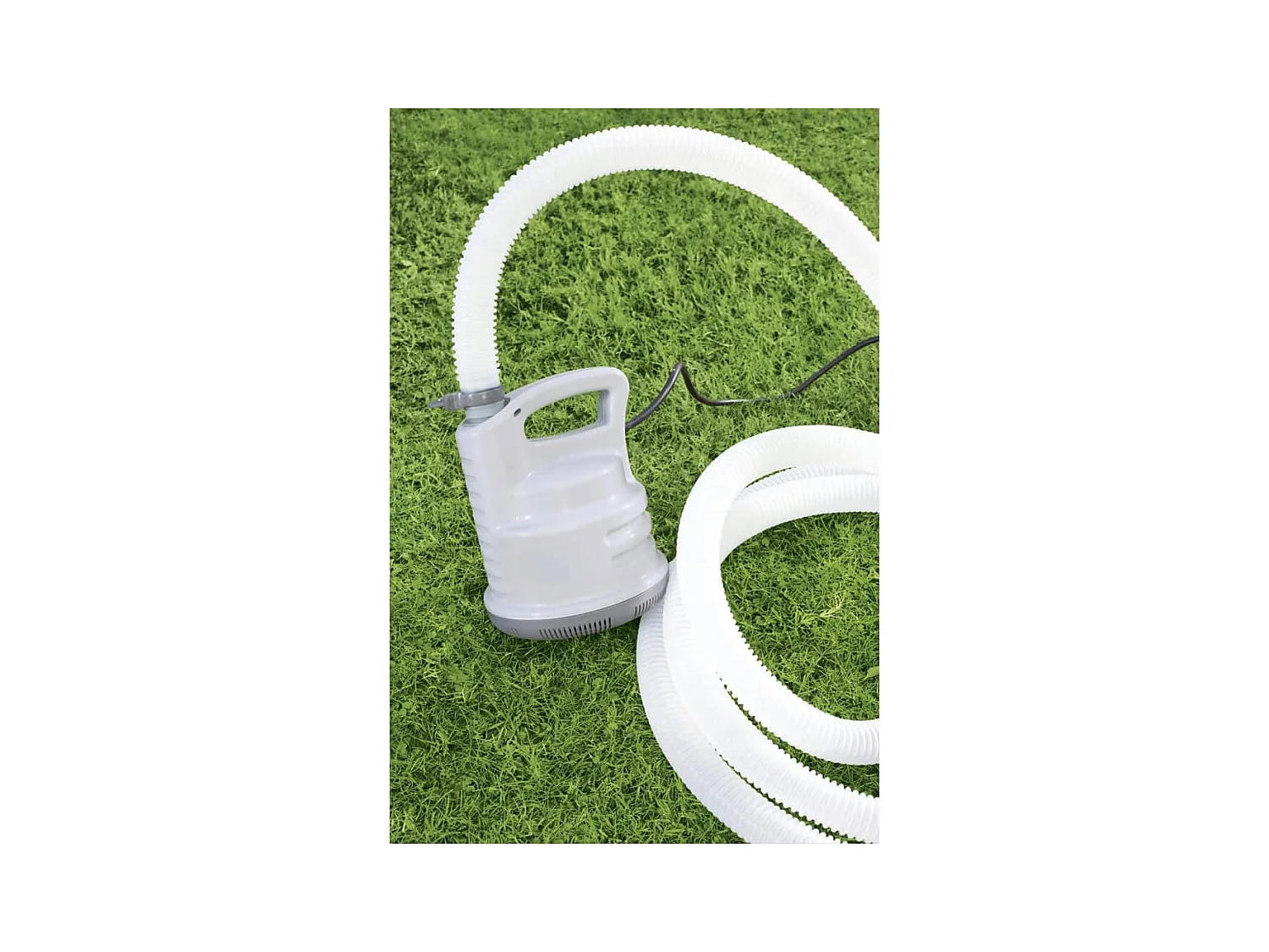 Pompe de vidange de piscine Blanc FR468306