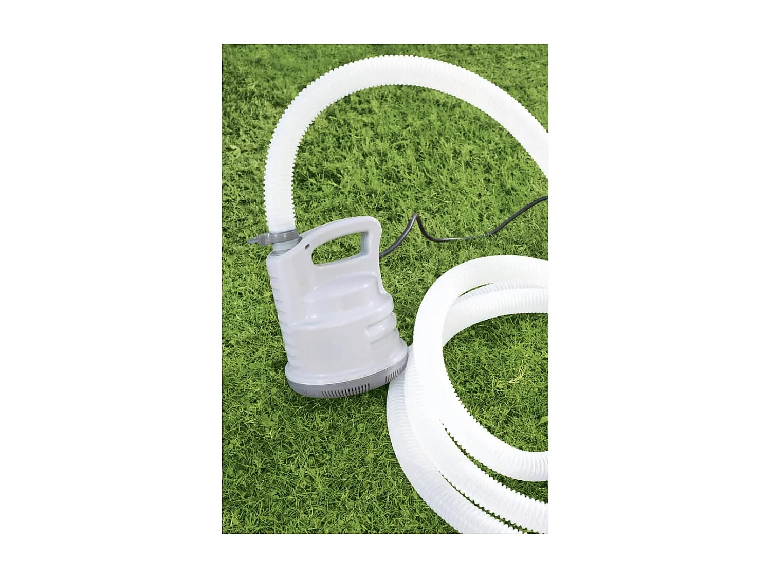 Pompe de vidange de piscine Blanc FR468306