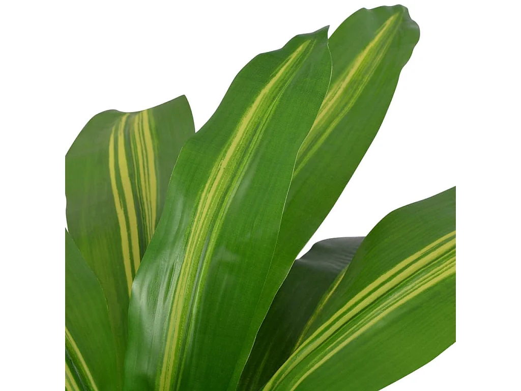 Kunst dracena plant met pot 90 cm groen BE455276