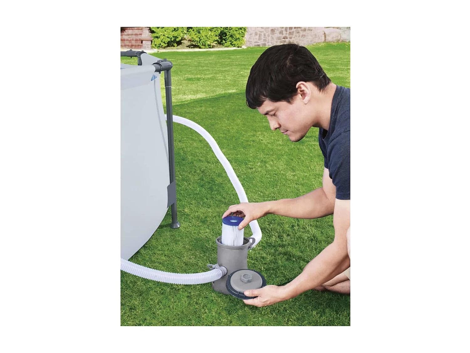 Flowclear Bomba de filtragem para piscina 1249 L/h PT170507