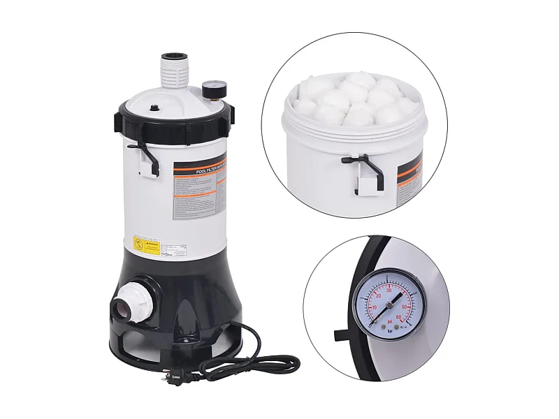 Pompe filtrante de piscine Intex 185 W 4,4 m³/h FR804719