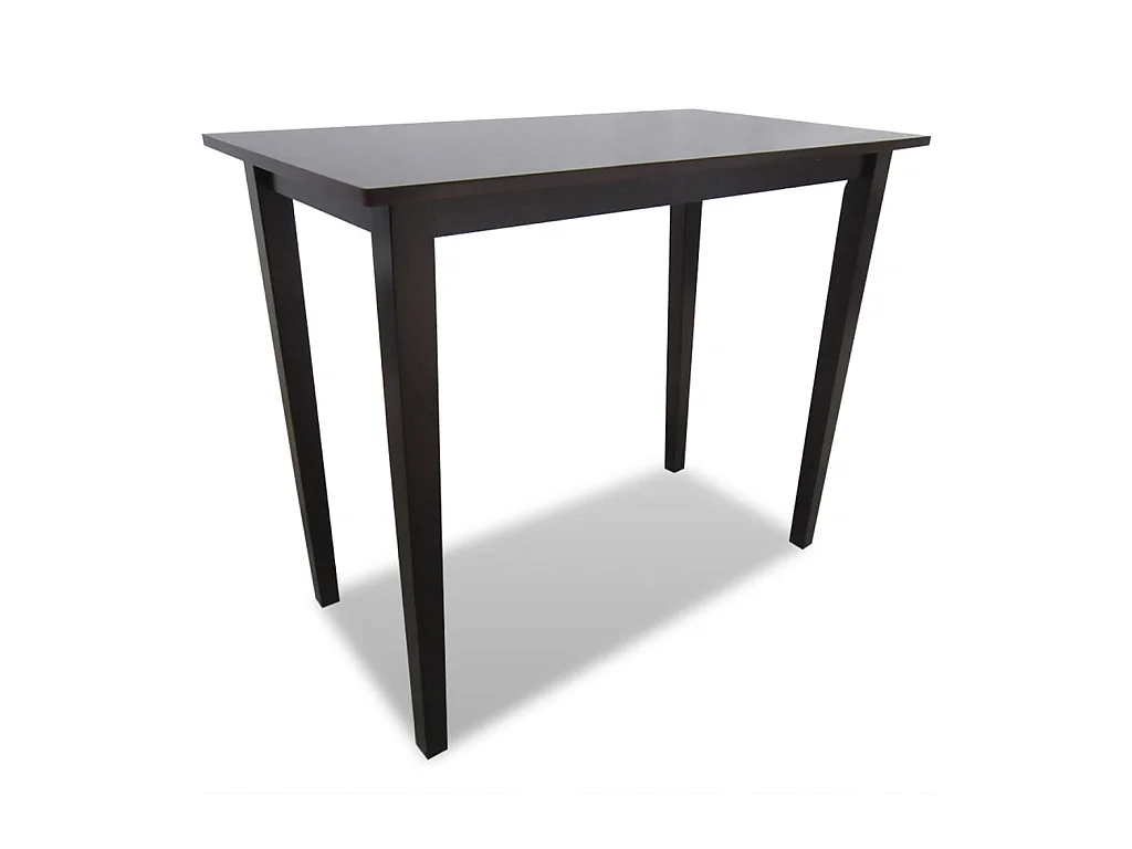 Mesa alta de madera marrón ES740302