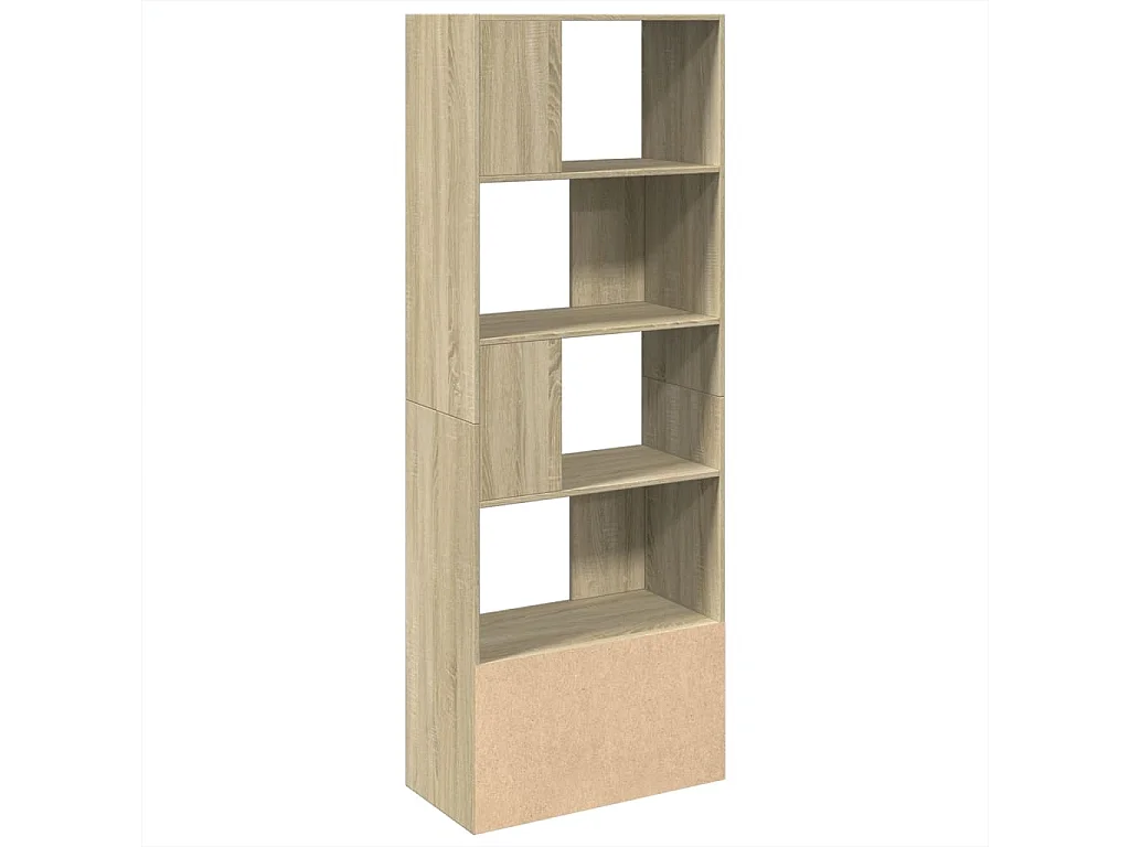 Bibliothèque chêne sonoma 70x36x189 cm bois d'ingénierie FR494247