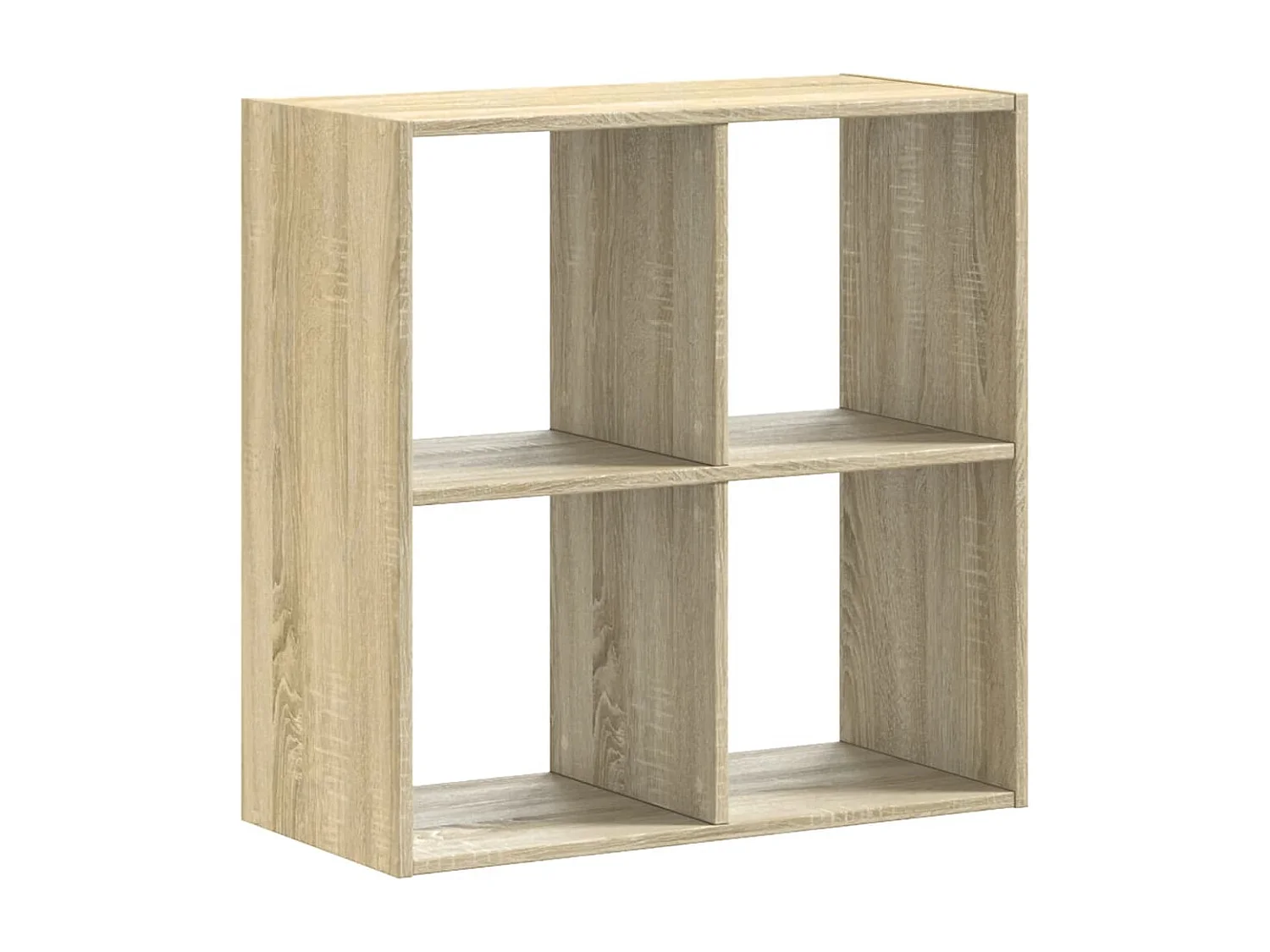 Bibliothèque chêne sonoma 68,5x32x68,5 cm bois d'ingénierie FR960234