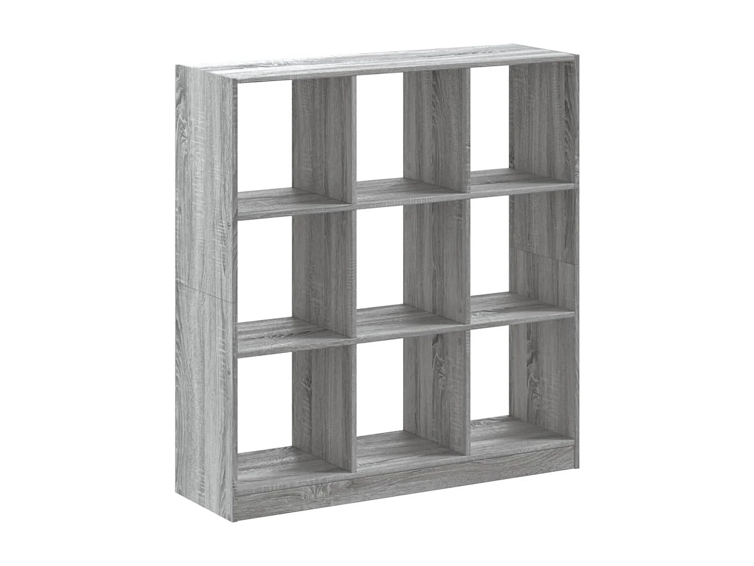 Bibliothèque sonoma gris 102x32x108 cm bois d'ingénierie FR745402